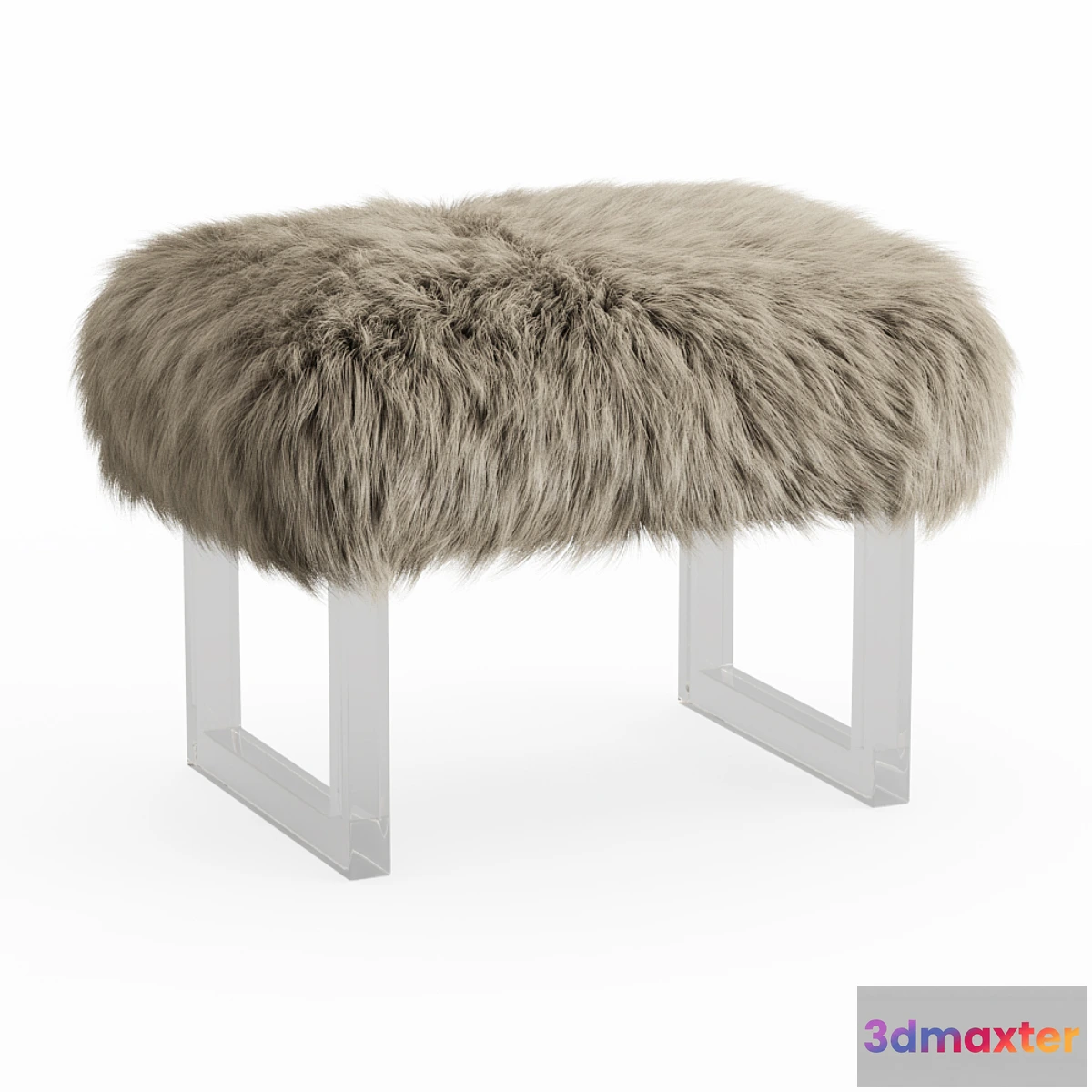 1315252 - Sheepskin bench fur 3D Max