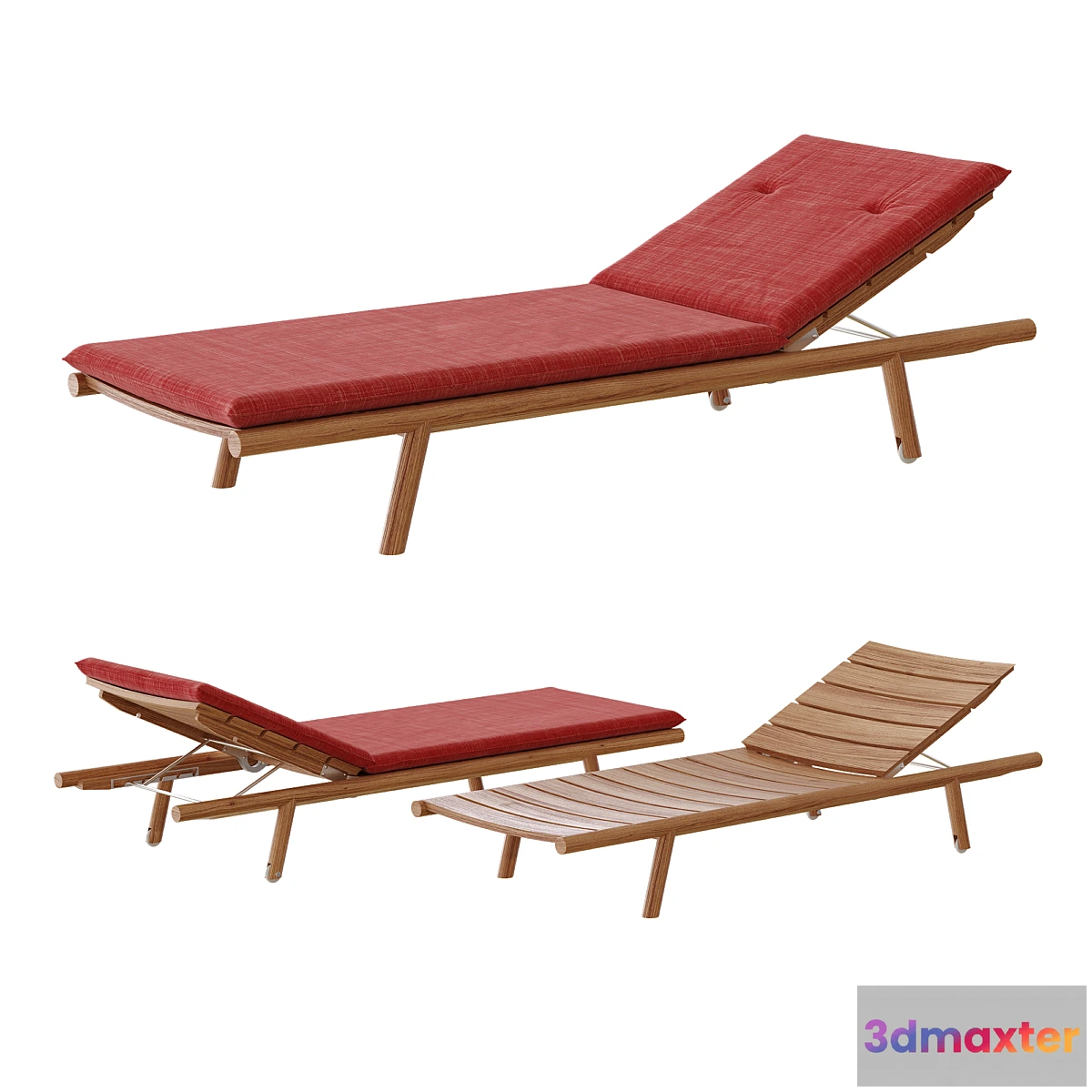 1316501 - RODA Orson  Garden daybed 3D Max
