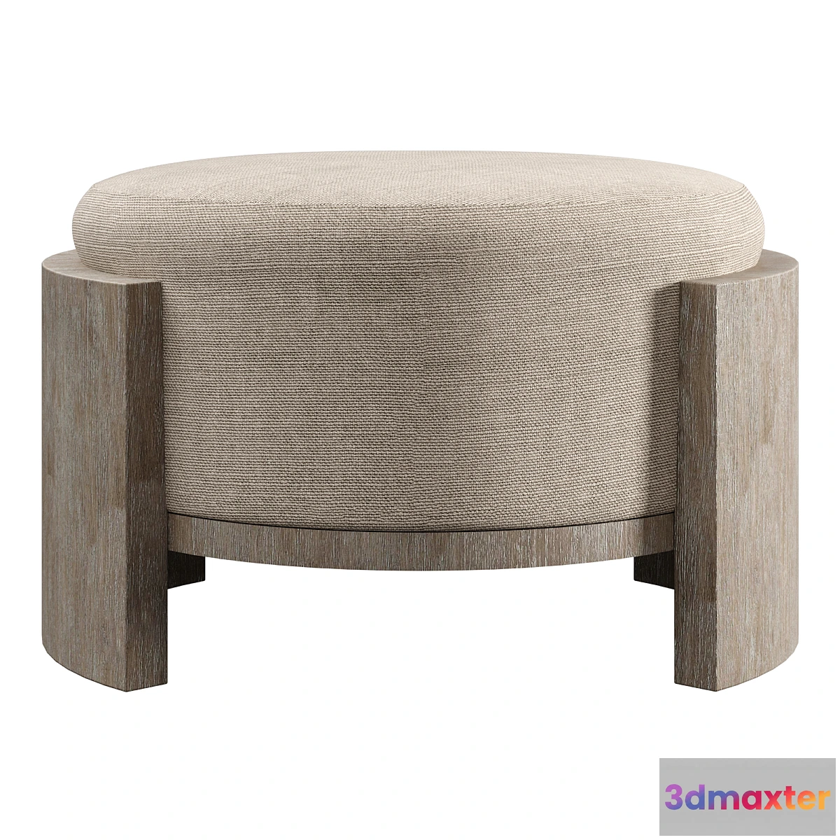 1318914 - Bernhardt Foundations Cocktail Ottoman - No.2 3D Max