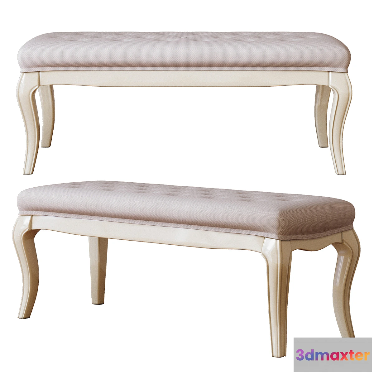 1320243 - BUCZYNSKI pouf. Collection Cleopatra 3D Max