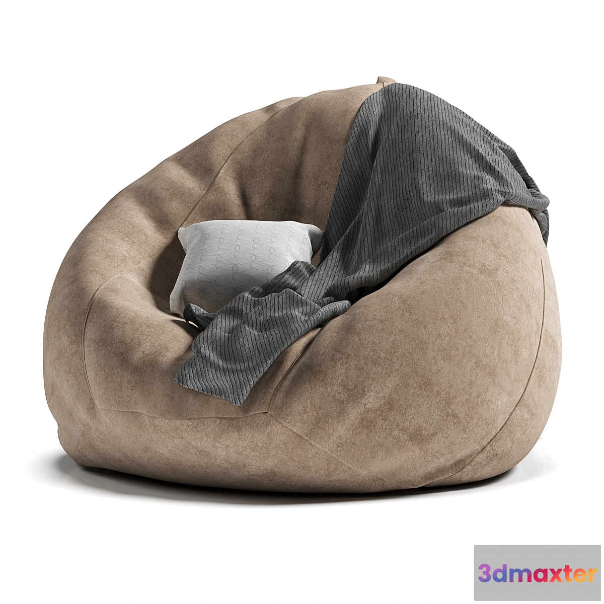 1320282 - Beanbag Chair - No.2 3D Max