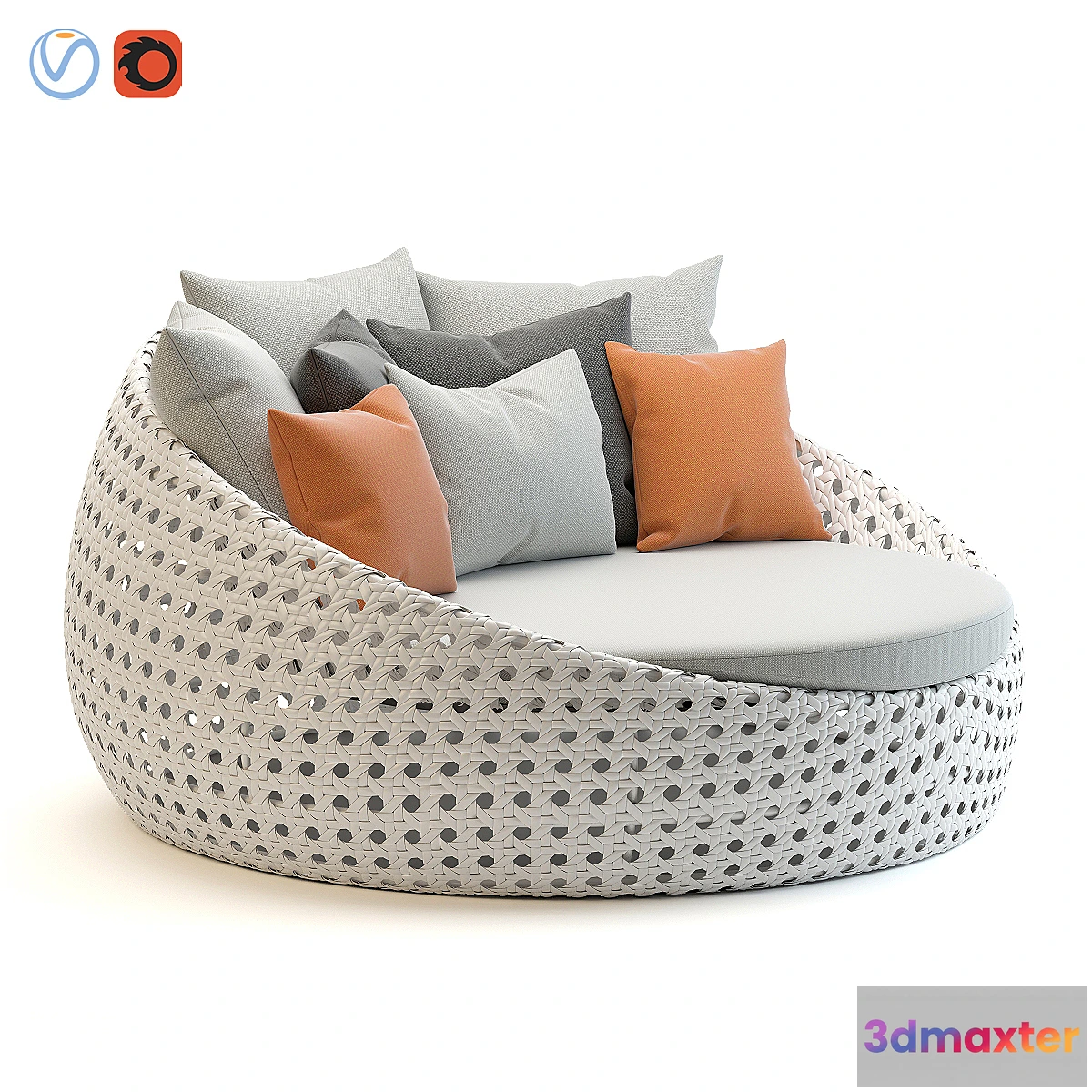 1320745 - Sunweave penang day bed 3D Max