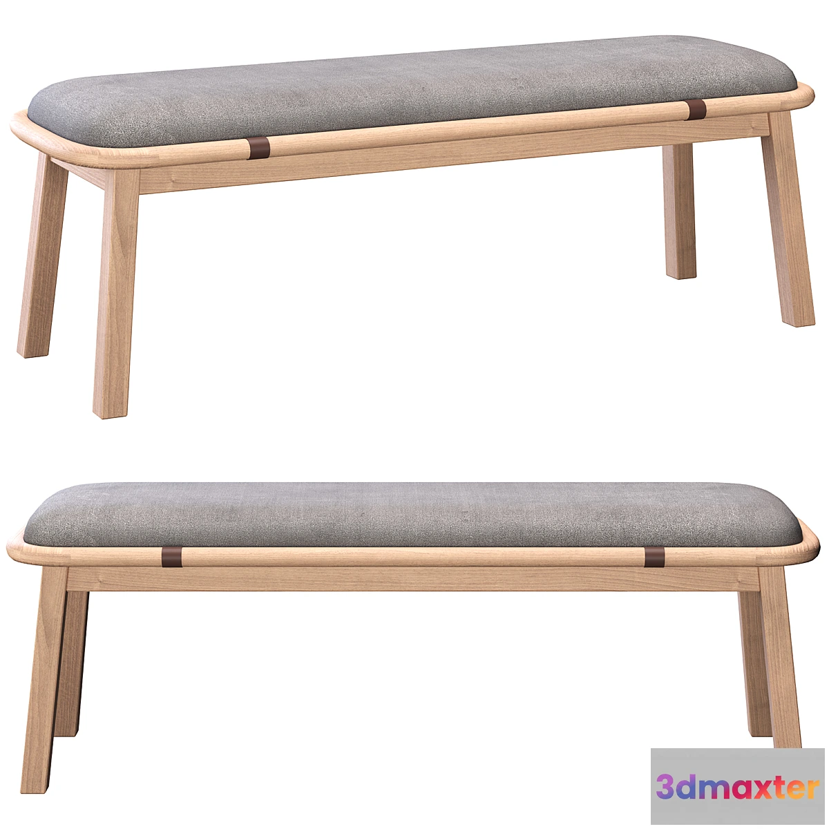 1323370 - Hallway bench FSC 3D Max