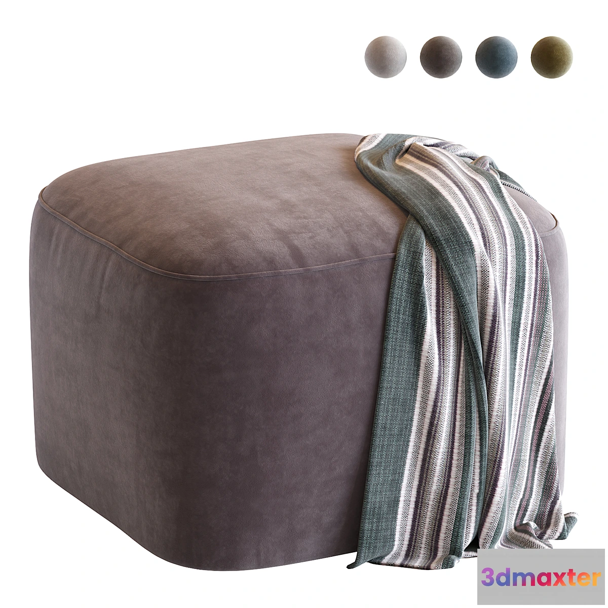 1324647 - Fitz pouf 3D Max