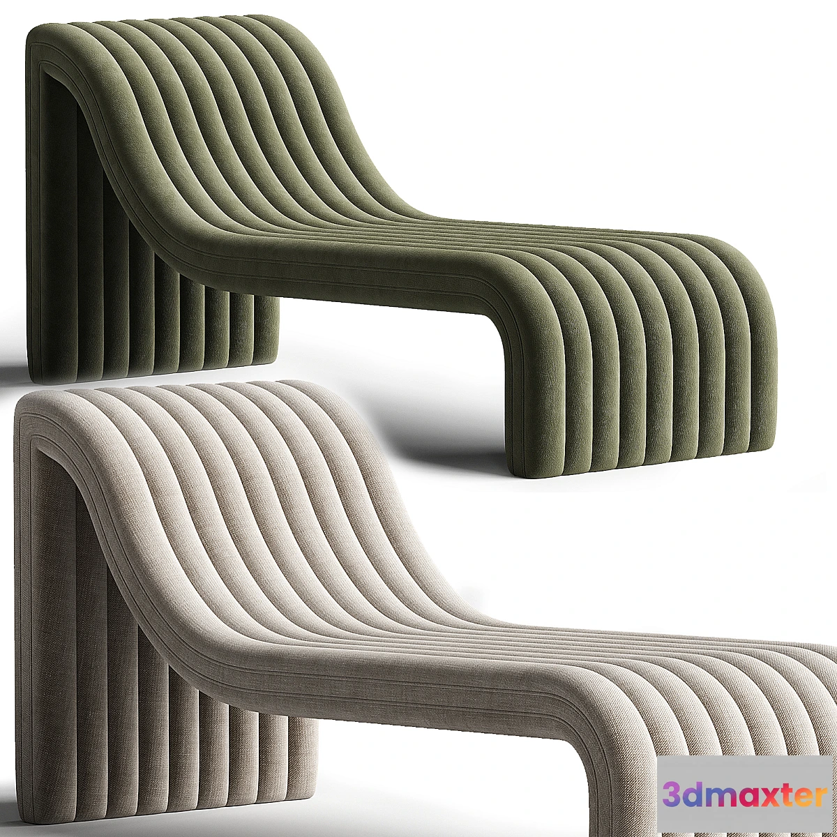 1324922 - Barker Chaise Lounge - No.2 3D Max