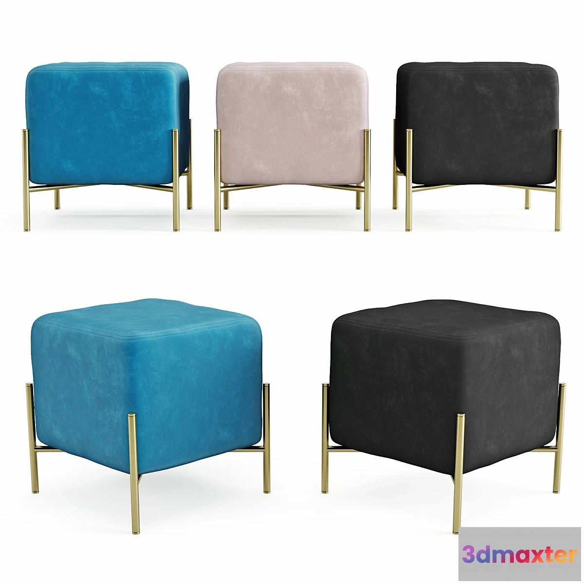 1326459 - Pouf to4rooms 3D Max