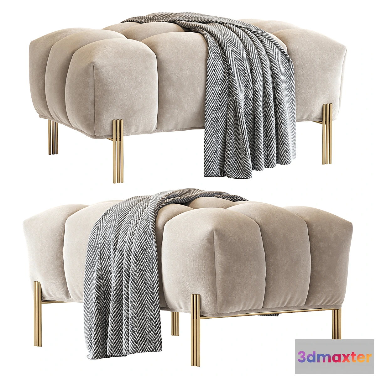 1328206 - Modern Bench Sienna 3D Max