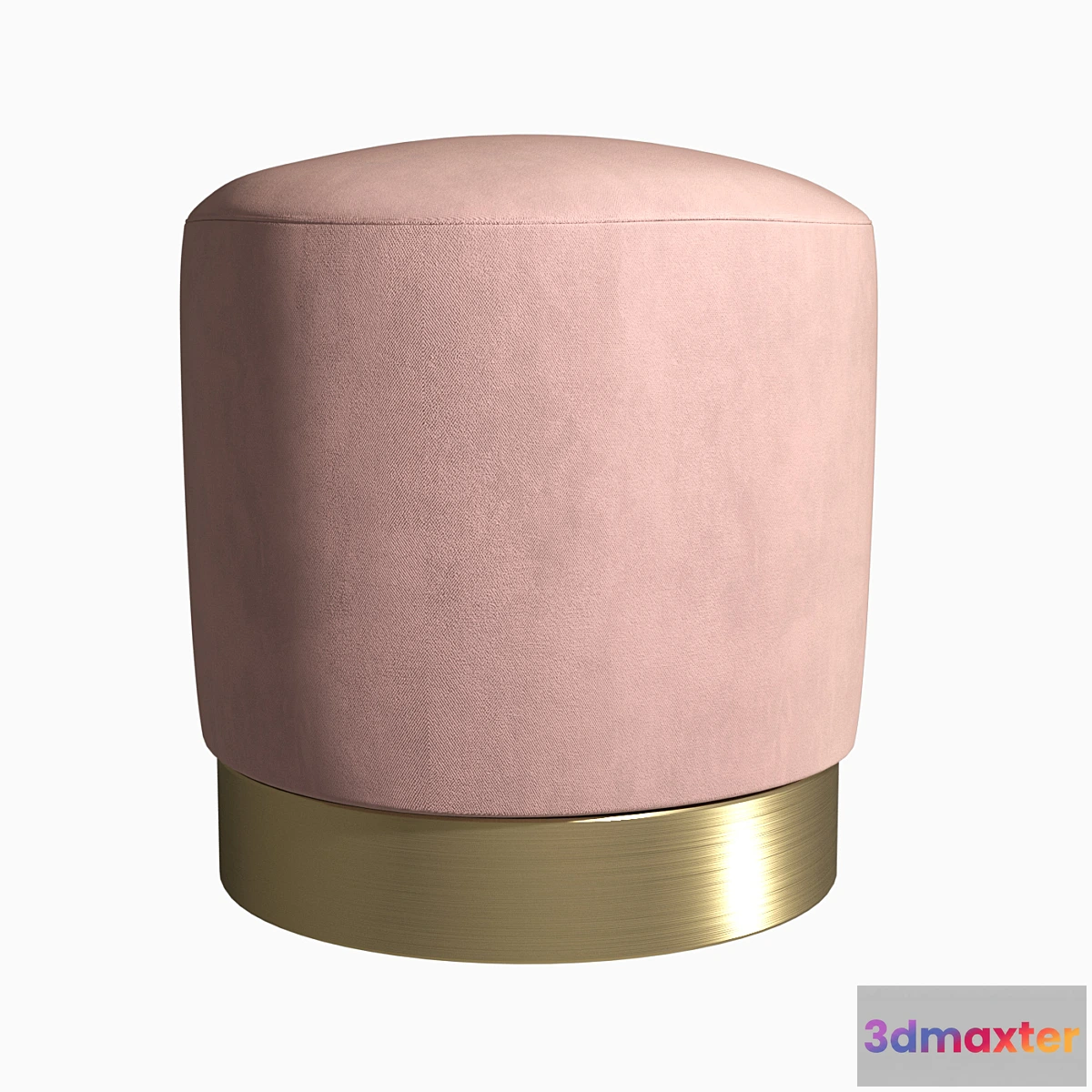 1330205 - Puf Osman Foundation 46 Cm 3D Max