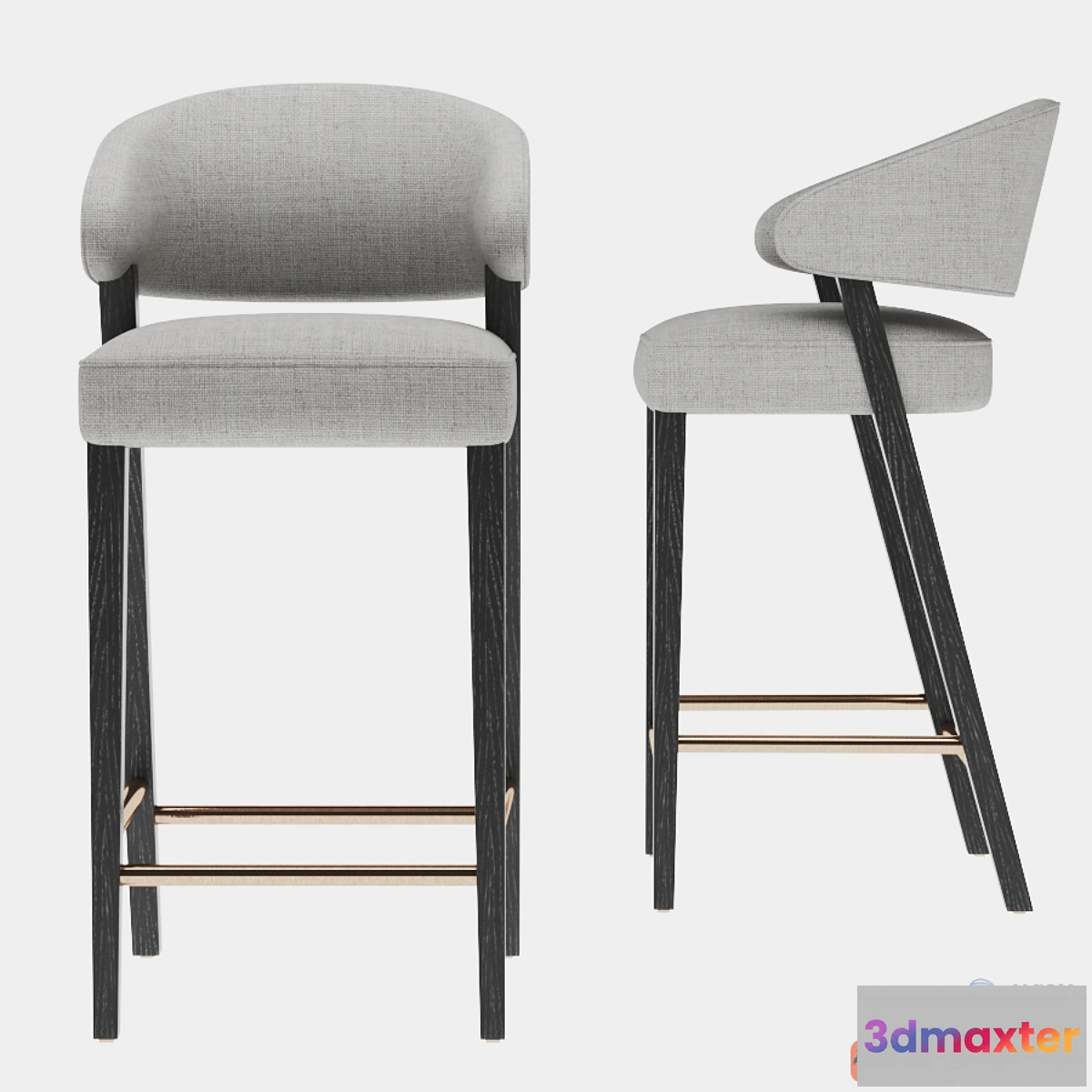 1333587 - The Bright Group Cahn barstool 3D Max