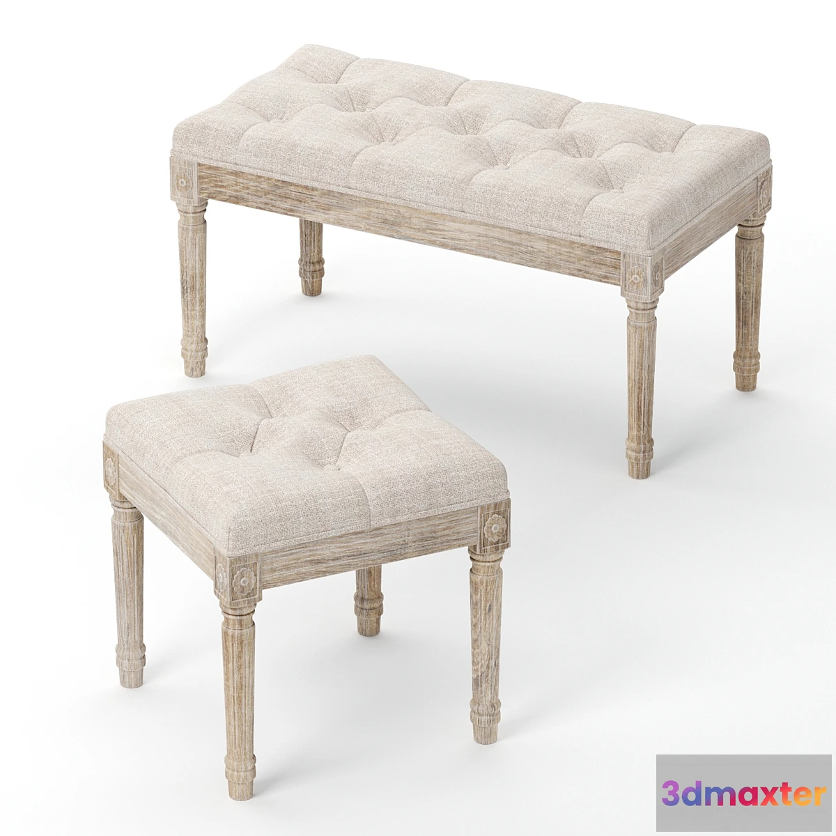 1338149 - Viera bench 3D Max
