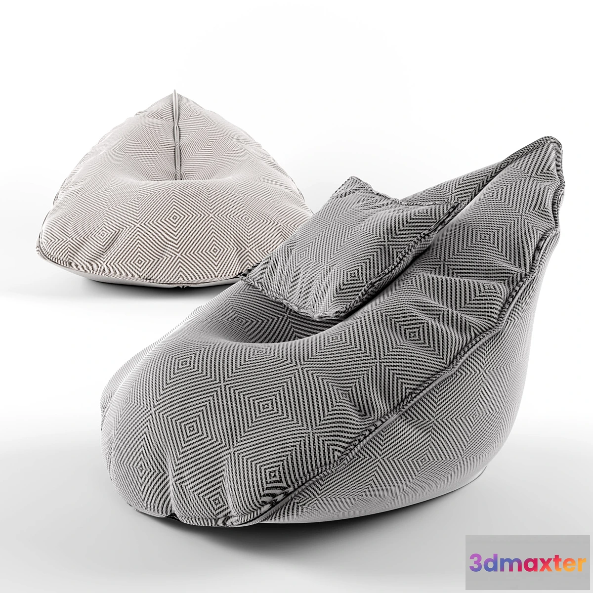 1344002 - Sail pouf 3D Max