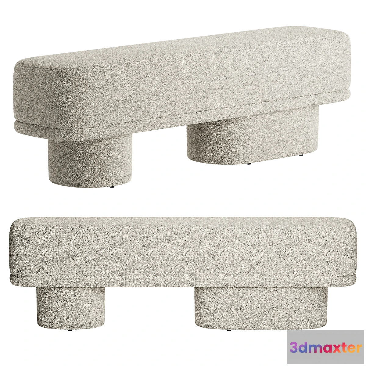 1346103 - Brooks bench 3D Max