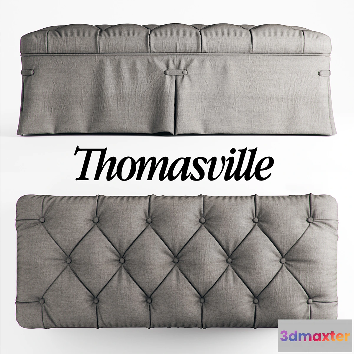 1349497 - Abbie Storage Bench 3D Max