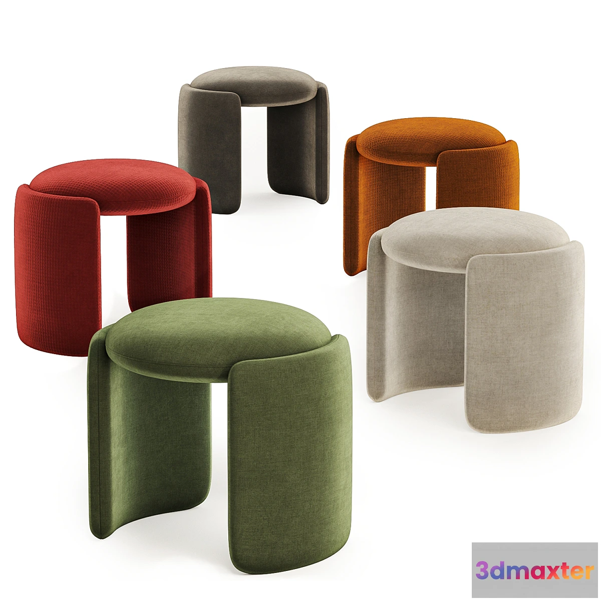 1349815 - hug pouf 3D Max