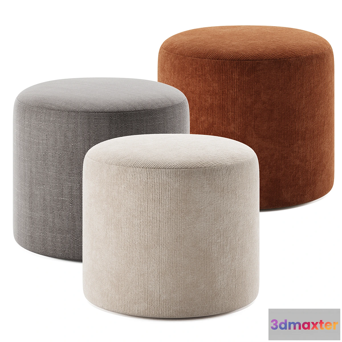 1352470 - KOFI-2 Pouffe by Divan.ru 3D Max