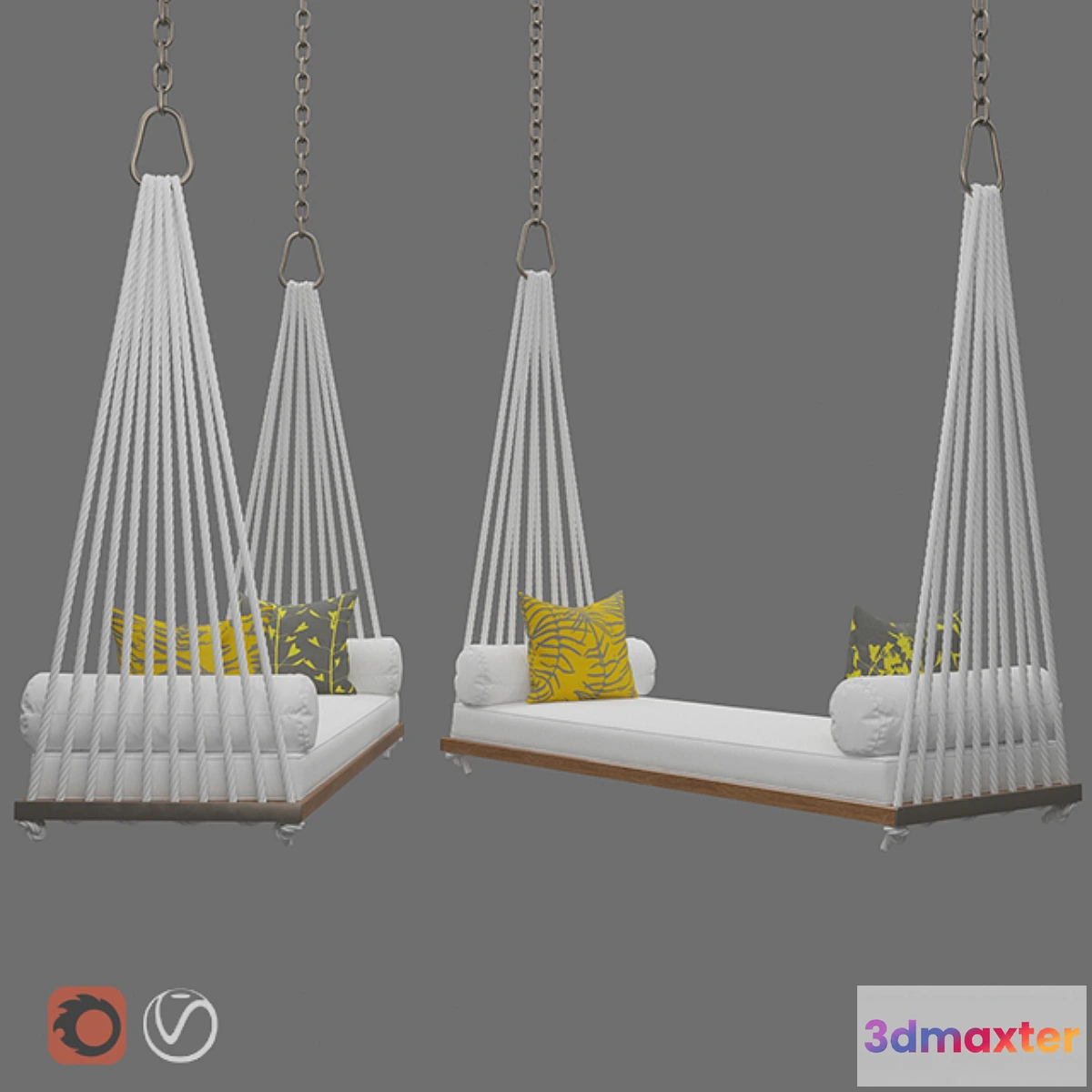 1353192 - Outdoor Swing Chair 3D Max