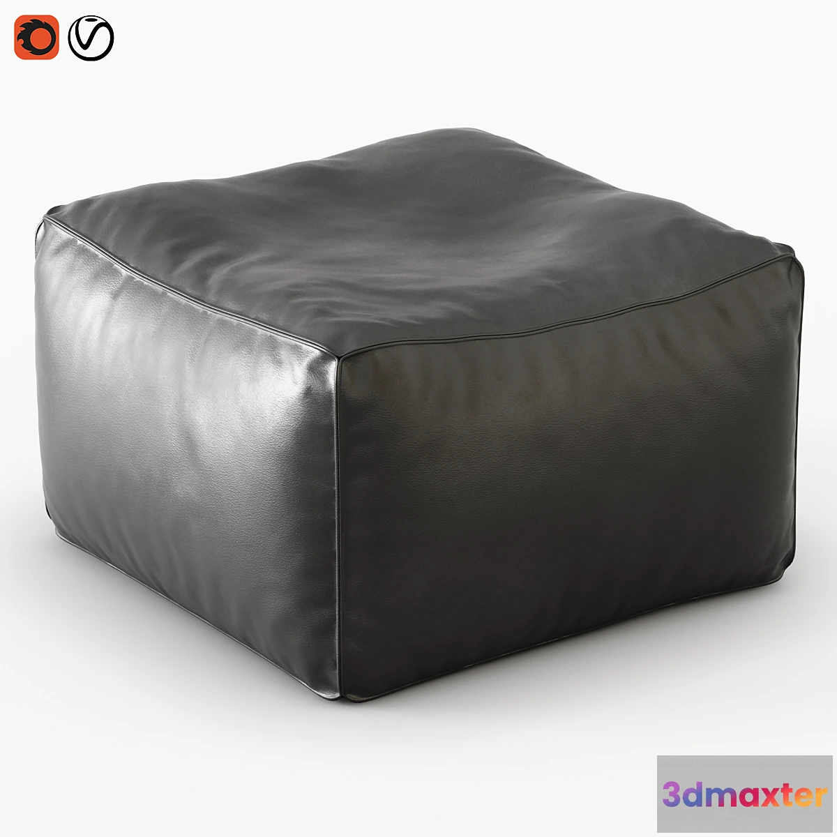 1354538 - pouf Cubotto 3D Max