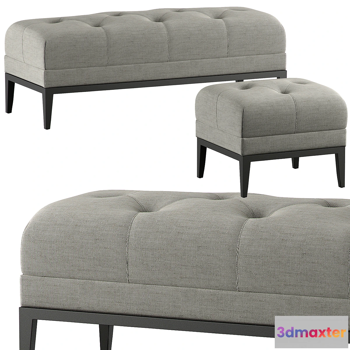 1355105 - EICHHOLTTZ BENCH CESARE 3D Max