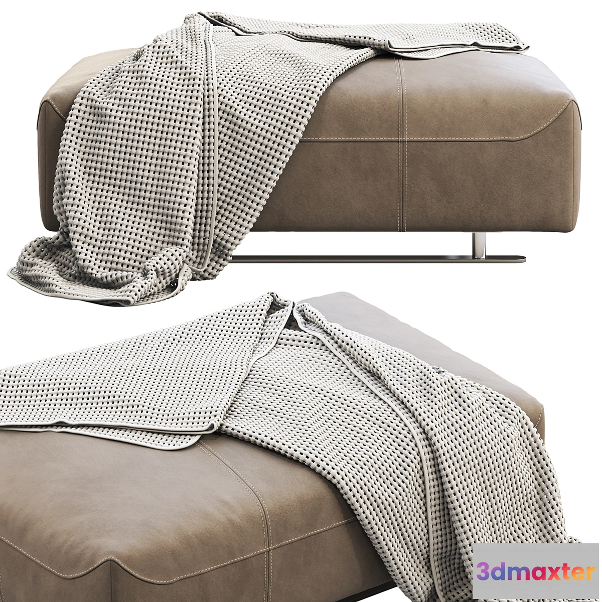 1356233 - BoConcept Hampton footstool 3D Max