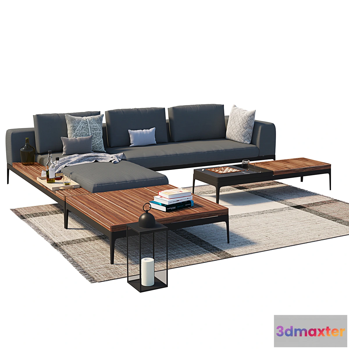 1357115 - Lounge grid gloster 3D Max