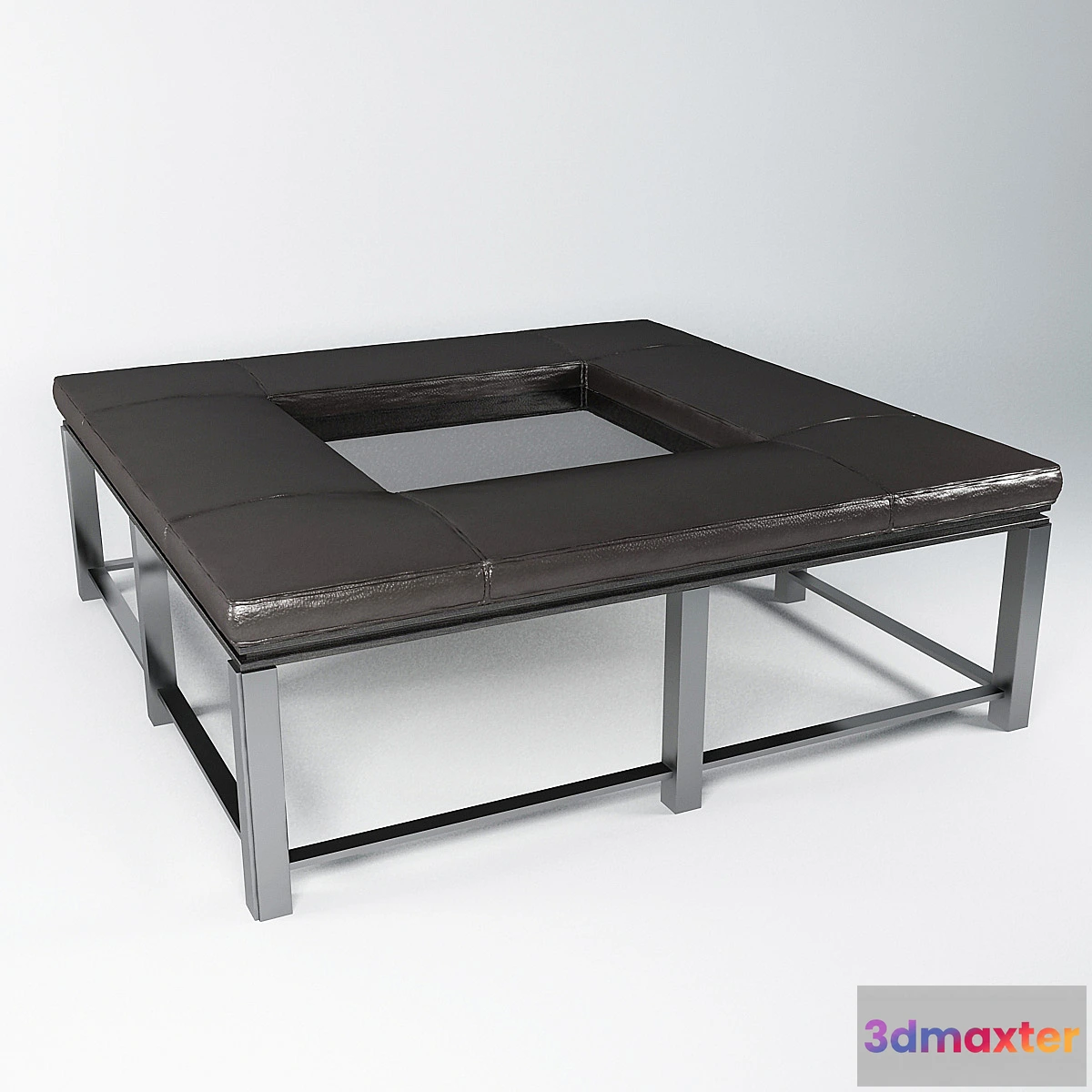 1392916 - Table-ottoman - Baker - Porter Ottoman 3D Max