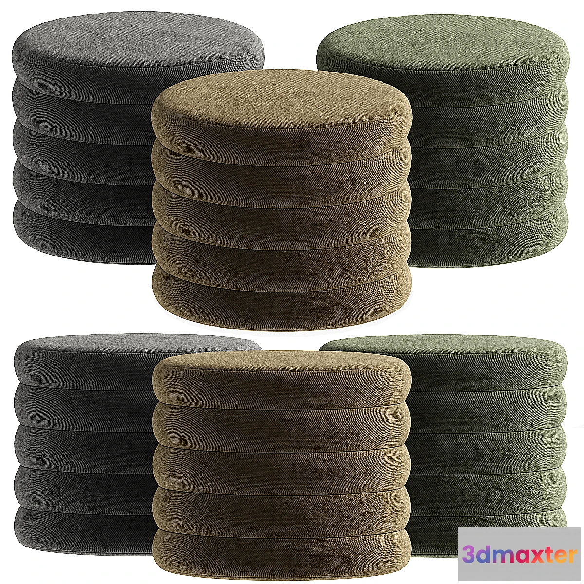 1395188 - Pole Pouf Pole Bucle 3D Max