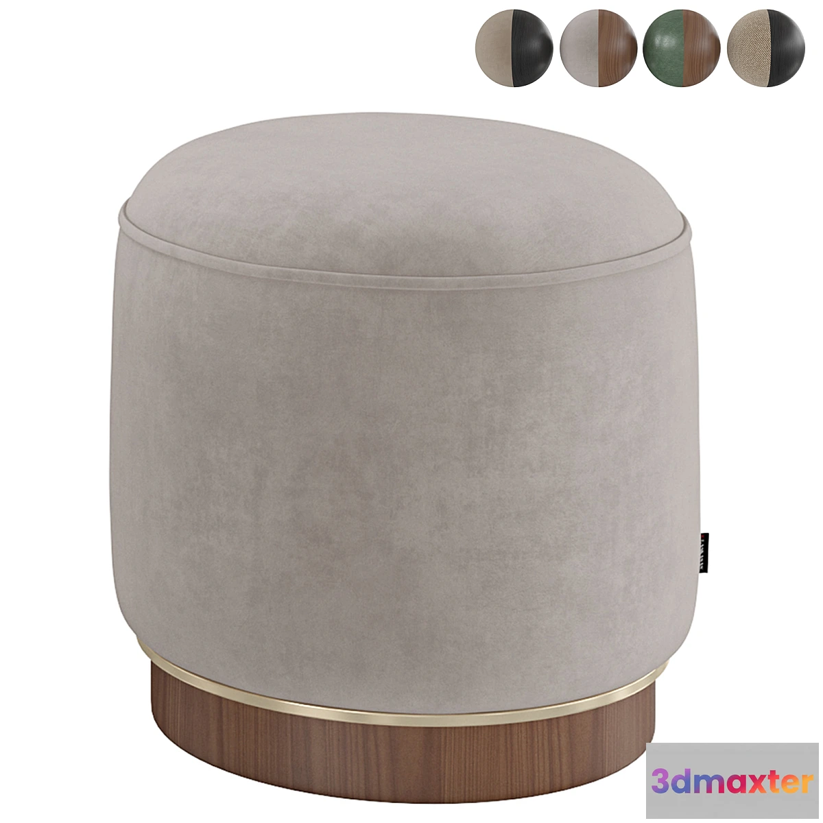 1395620 - Pouf Eddy 3D Max