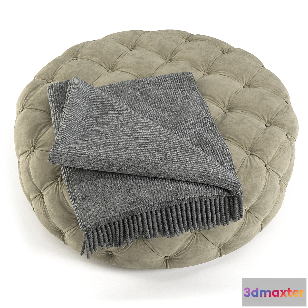 1398930 - pouf chester moon 900 3D Max