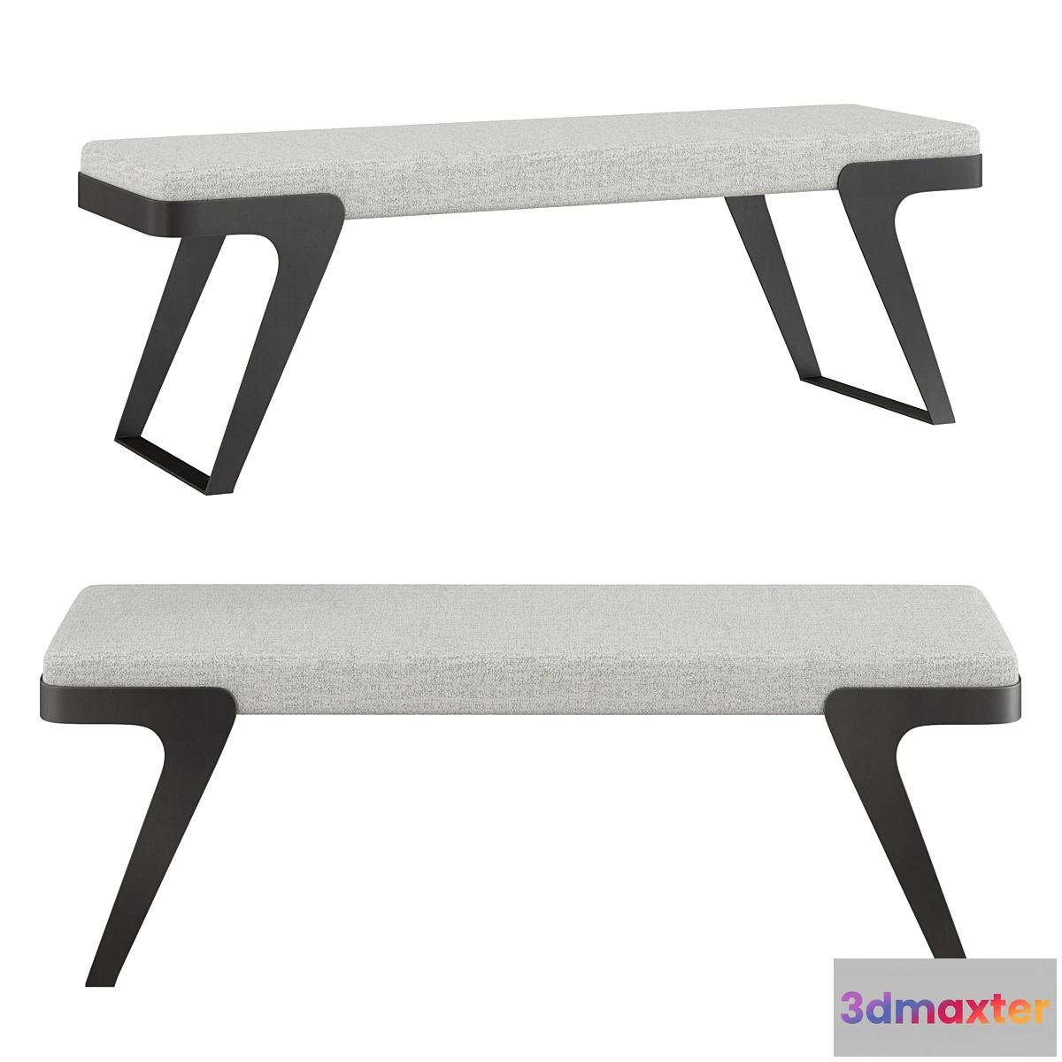 1399602 - Matthew Williams Hover Modern Bench 3D Max