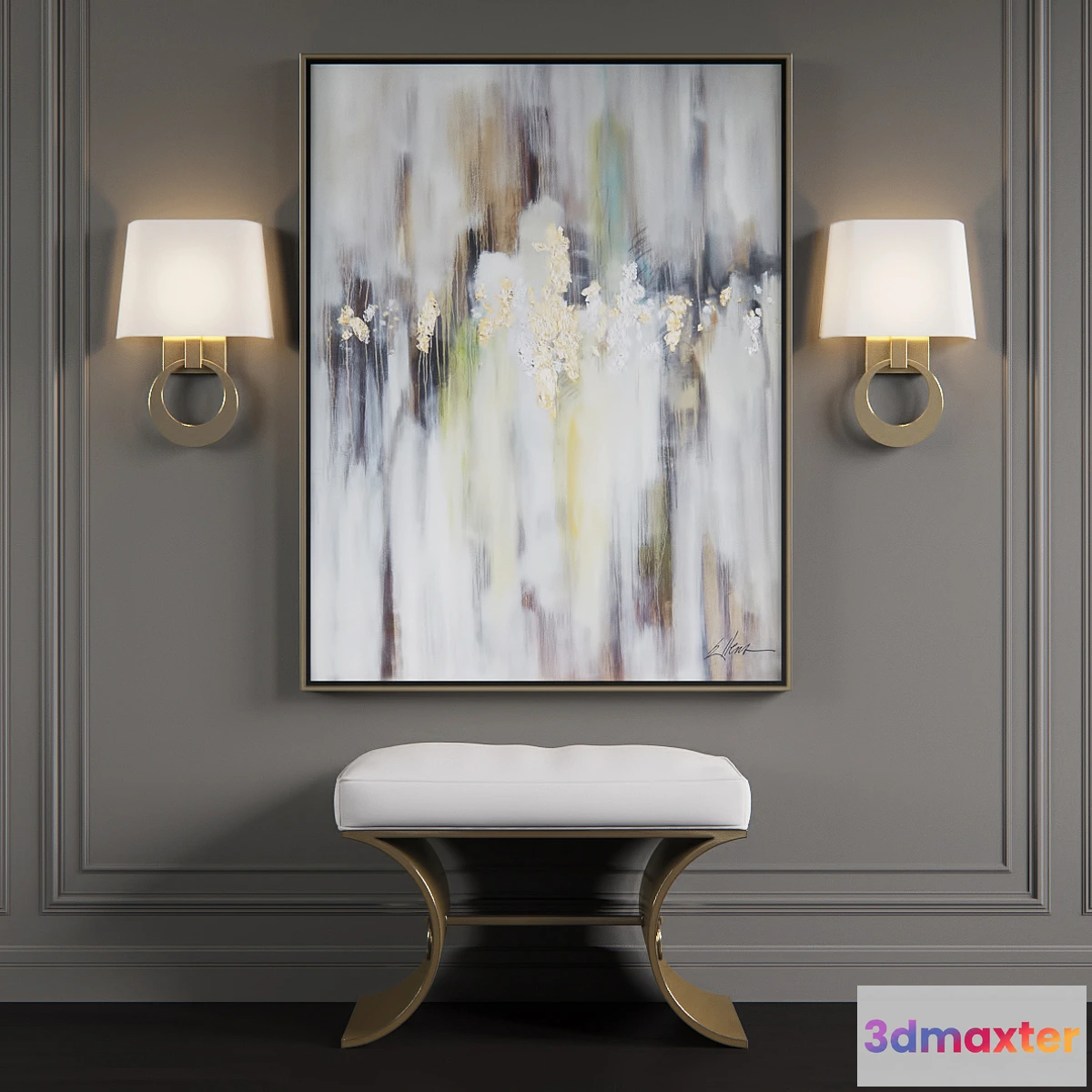 1399736 - HORCHOW decorative set 2 3D Max