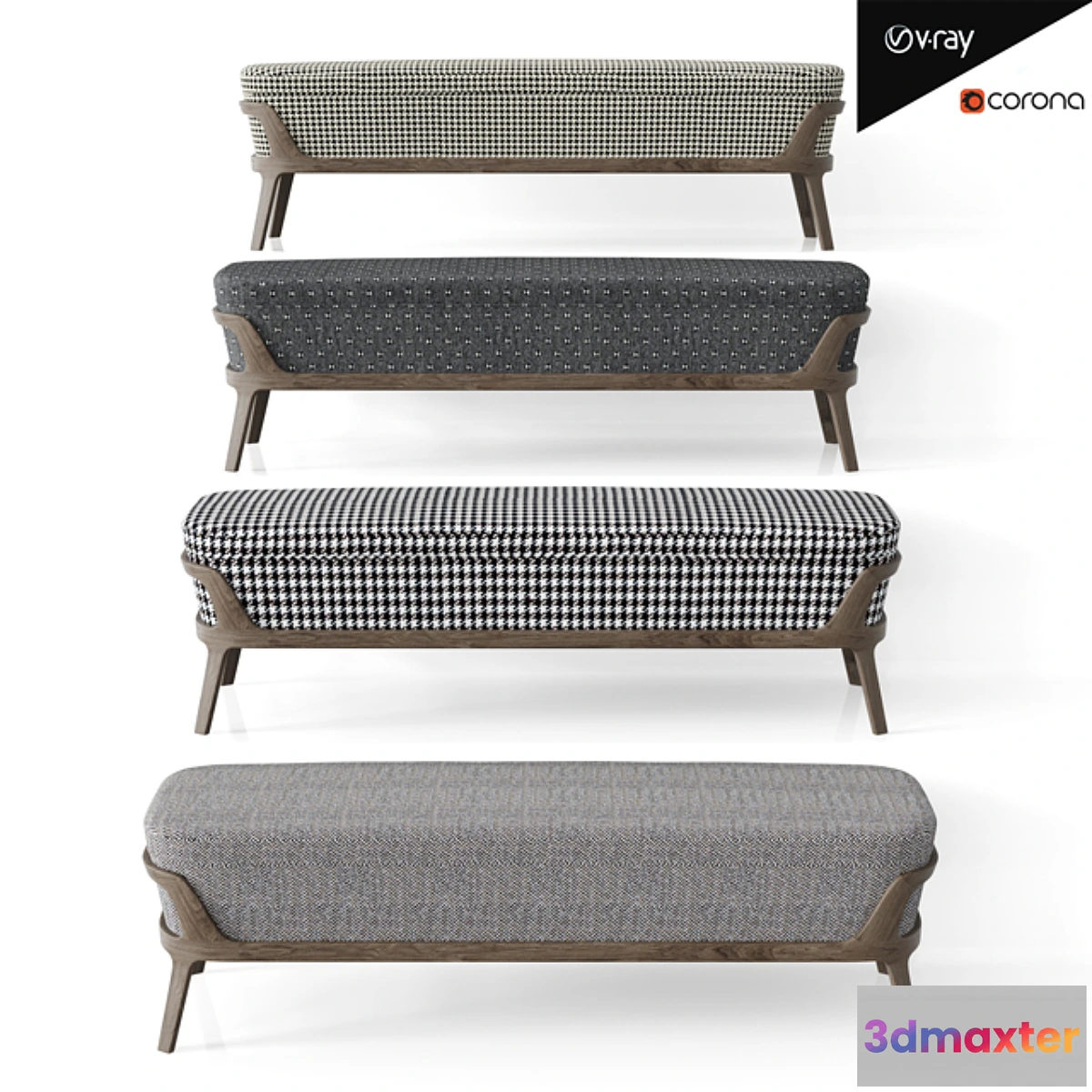 1405998 - Banquette 3D Max