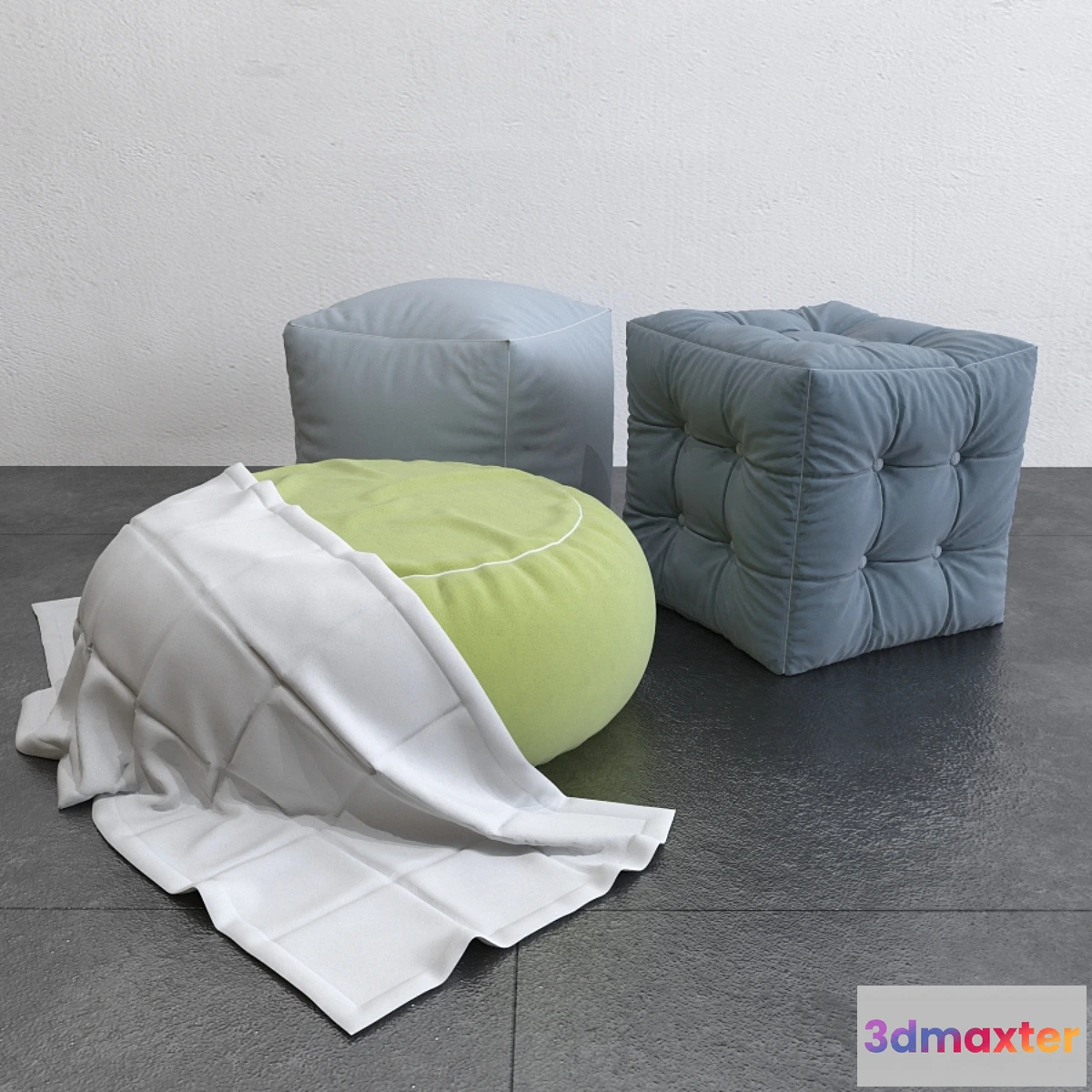 1406850 - Puffs 3D Max