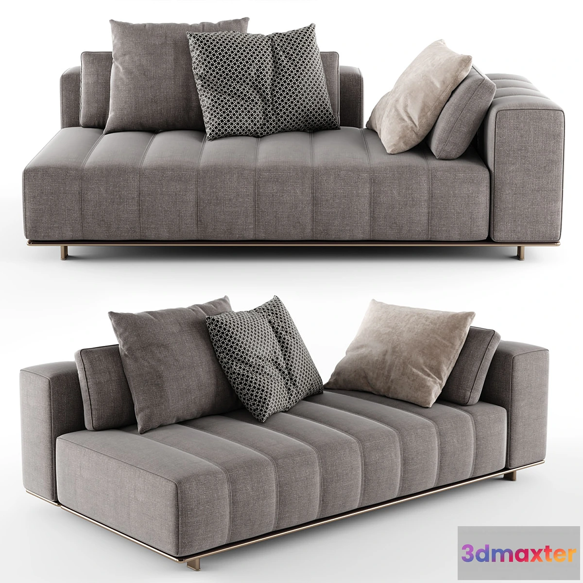 1411592 - Minotti FREEMAN Daybed element 3D Max