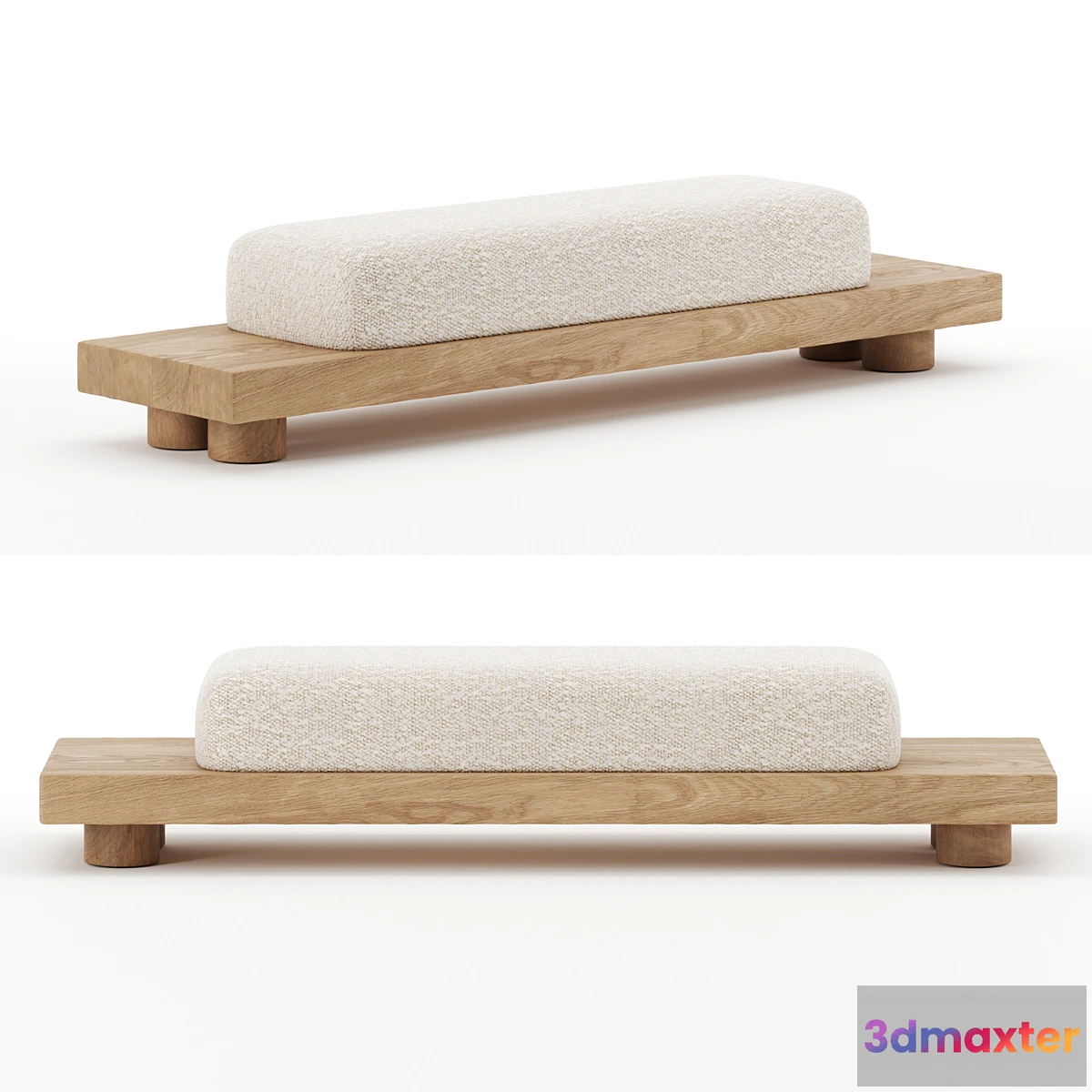 1412182 - Nomad bench by Emmanuelle Simon 3D Max