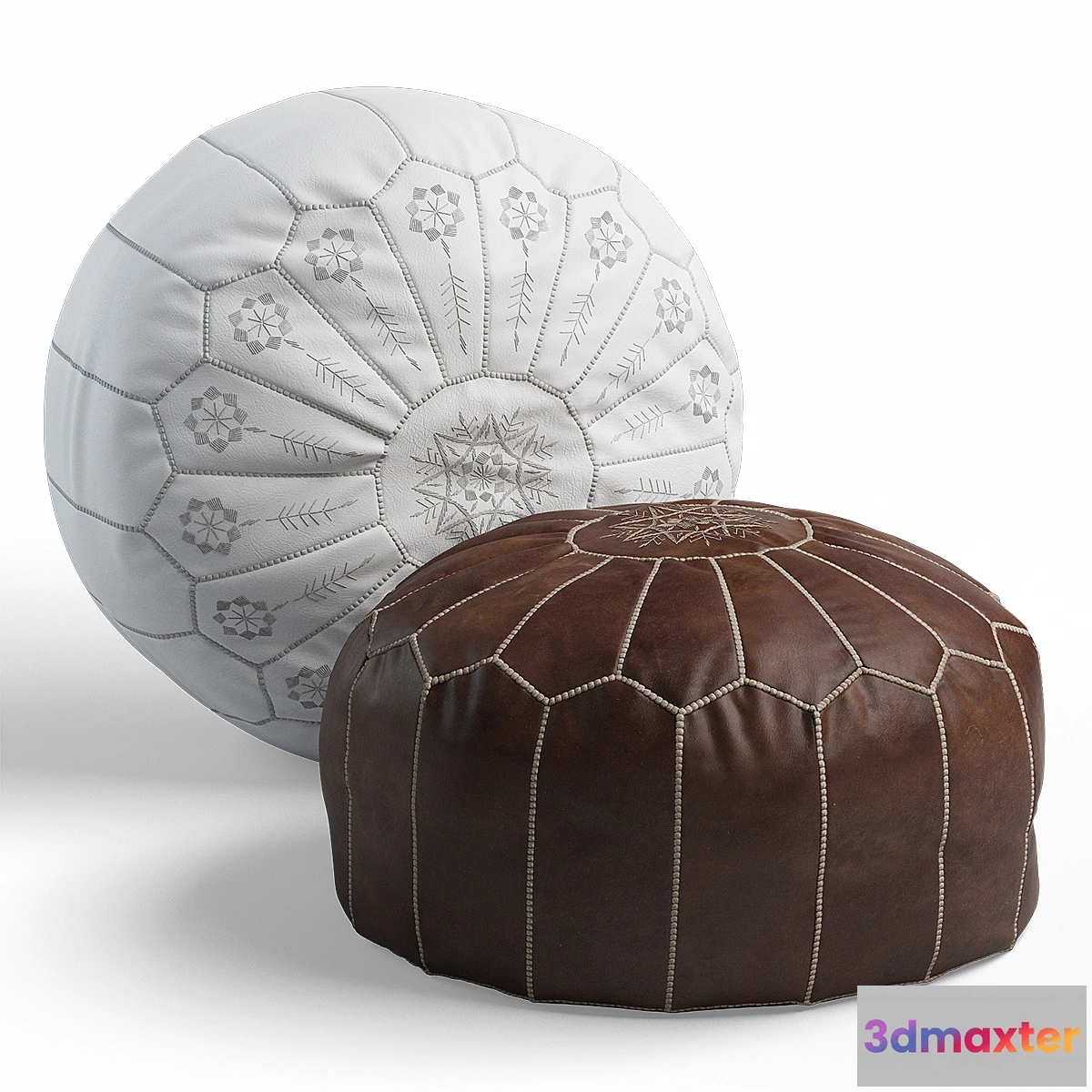 1417236 - Moroccan pouf 3D Max