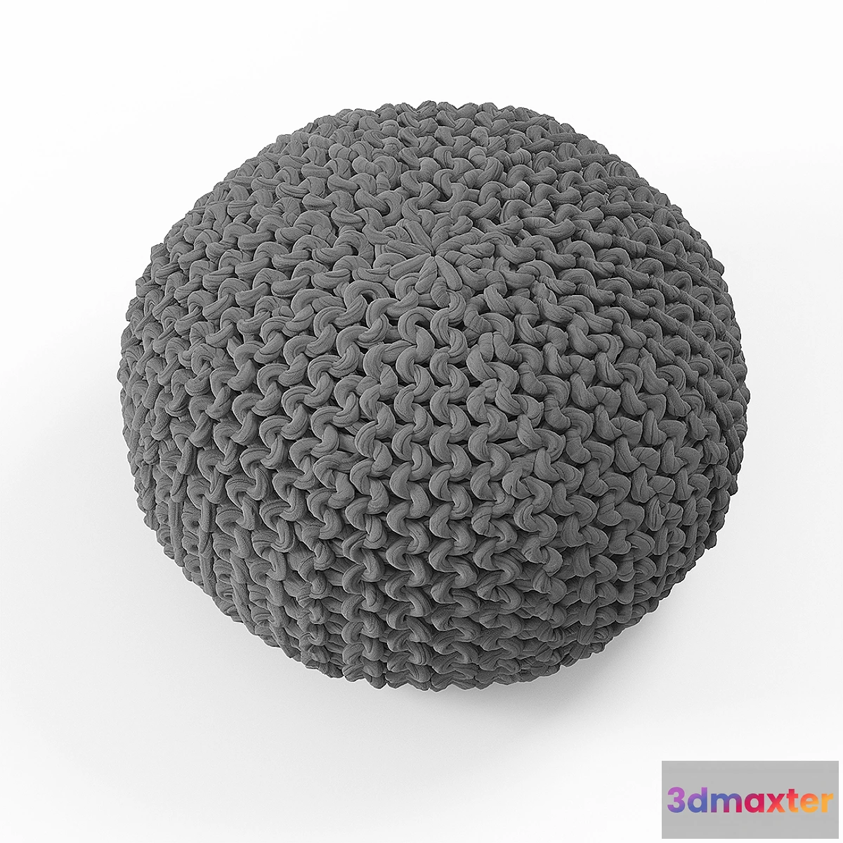 1419898 - Knitted Pouf 3D Max