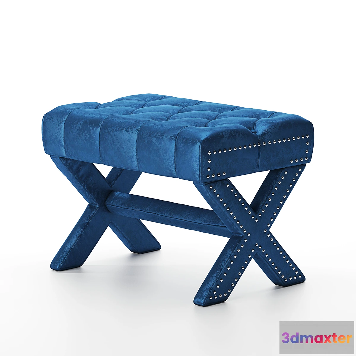 1420118 - Fantastic X Bench Ottoman 3D Max