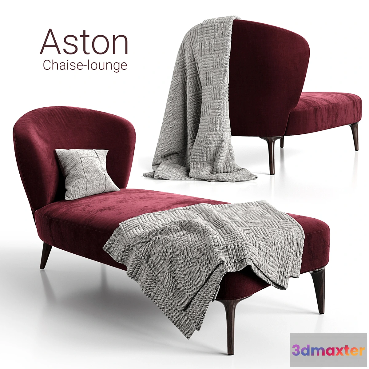1425944 - Chaise-lounge Minotti Aston 3D Max