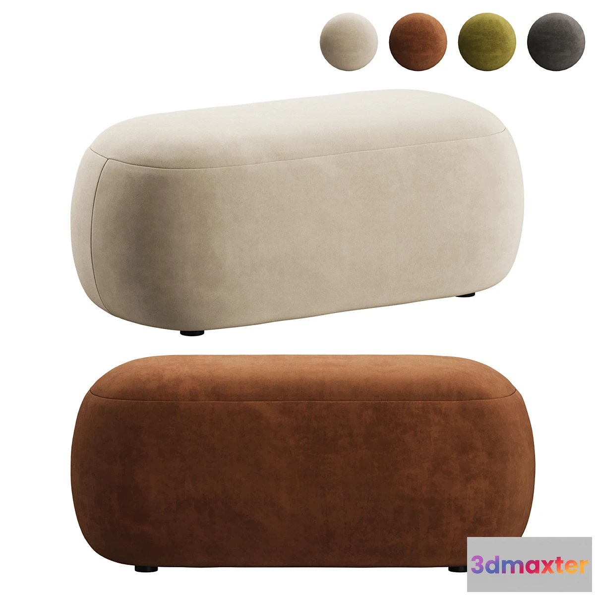 1428562 - Pouf Cupcake 3D Max