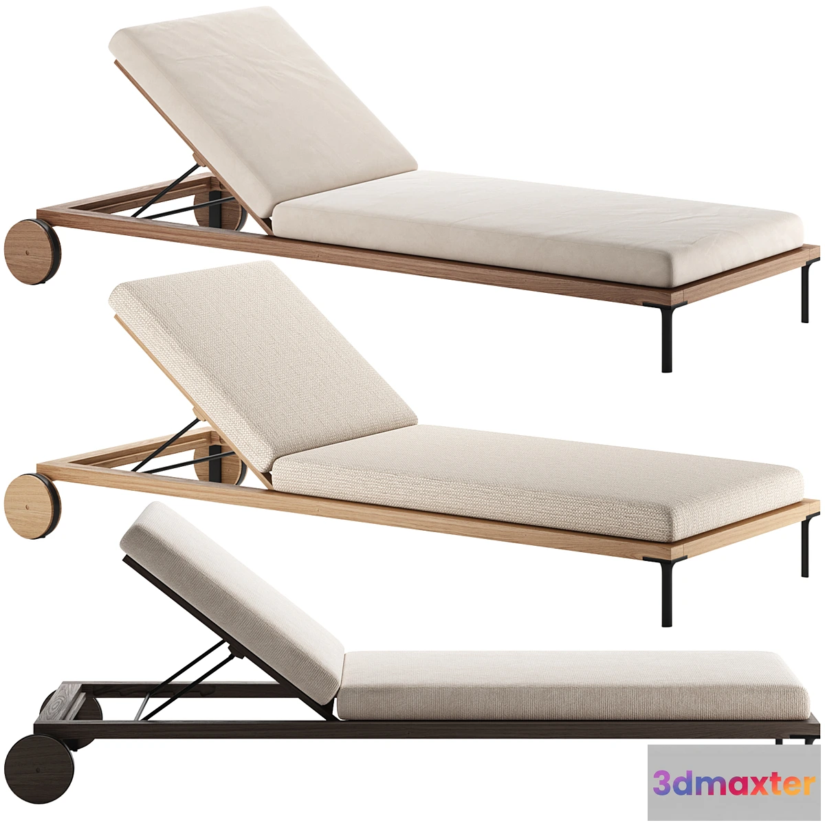 1428918 - CLEOSOFT SUNBED by Talenti 3D Max