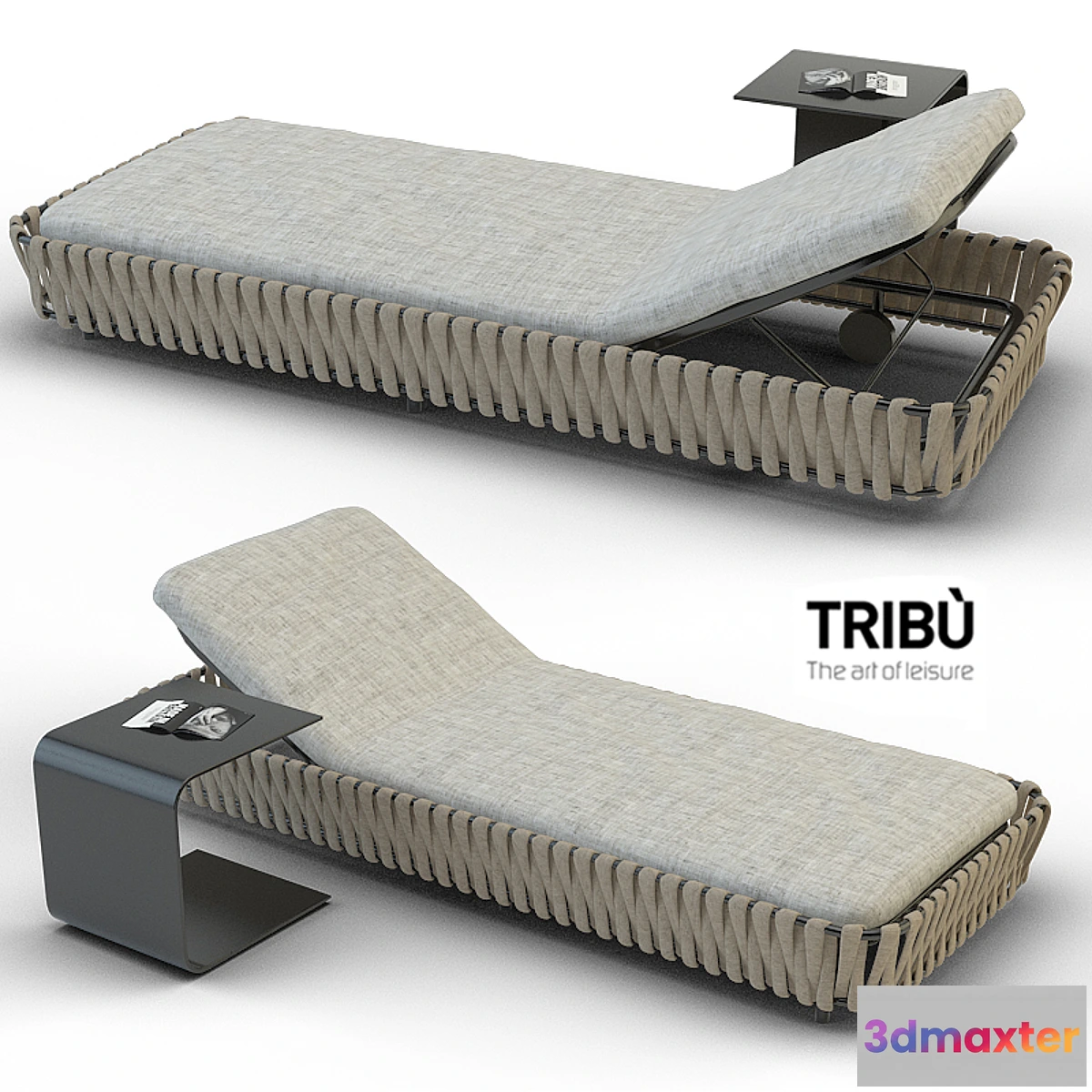 1430732 - Tosca Lounger Tribù 3D Max