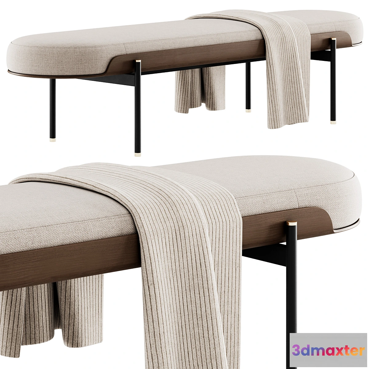 1431400 - Bonnie Bench by LIV Decora 3D Max
