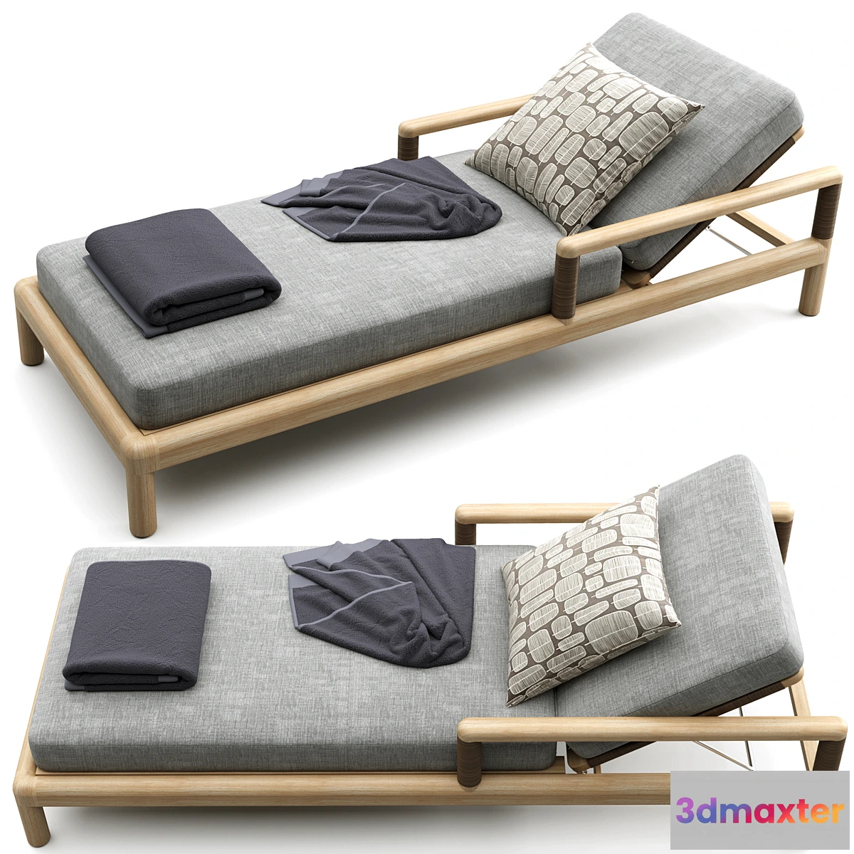 1433218 - ISLA CHAISE RHoutdoor 3D Max