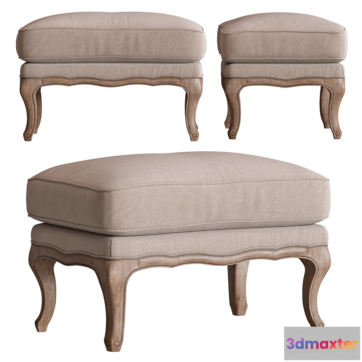 1435318 - OTTOMANA NITRO OTTOMAN 3D Max
