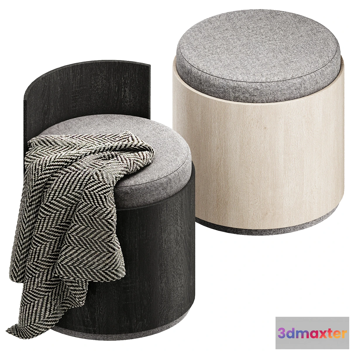 1435972 - Pouffe ARCHIPELAGO 3D Max