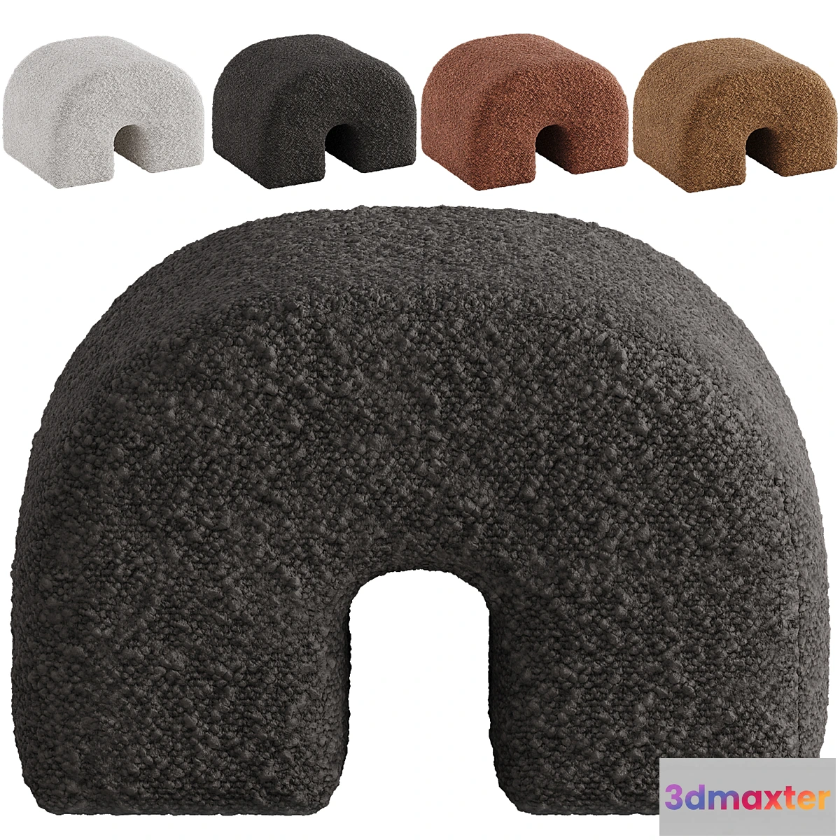 1436334 - Bernard Arc Stool 3D Max