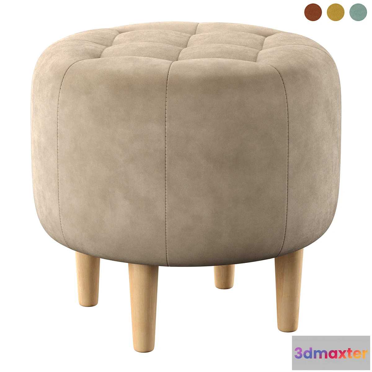1436366 - Pouf Oron from Divan ru 3D Max