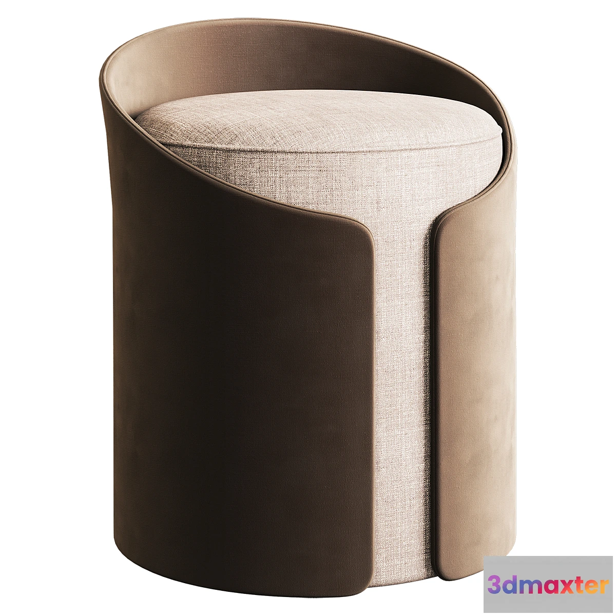 1442444 - SALIRA pouf 3D Max