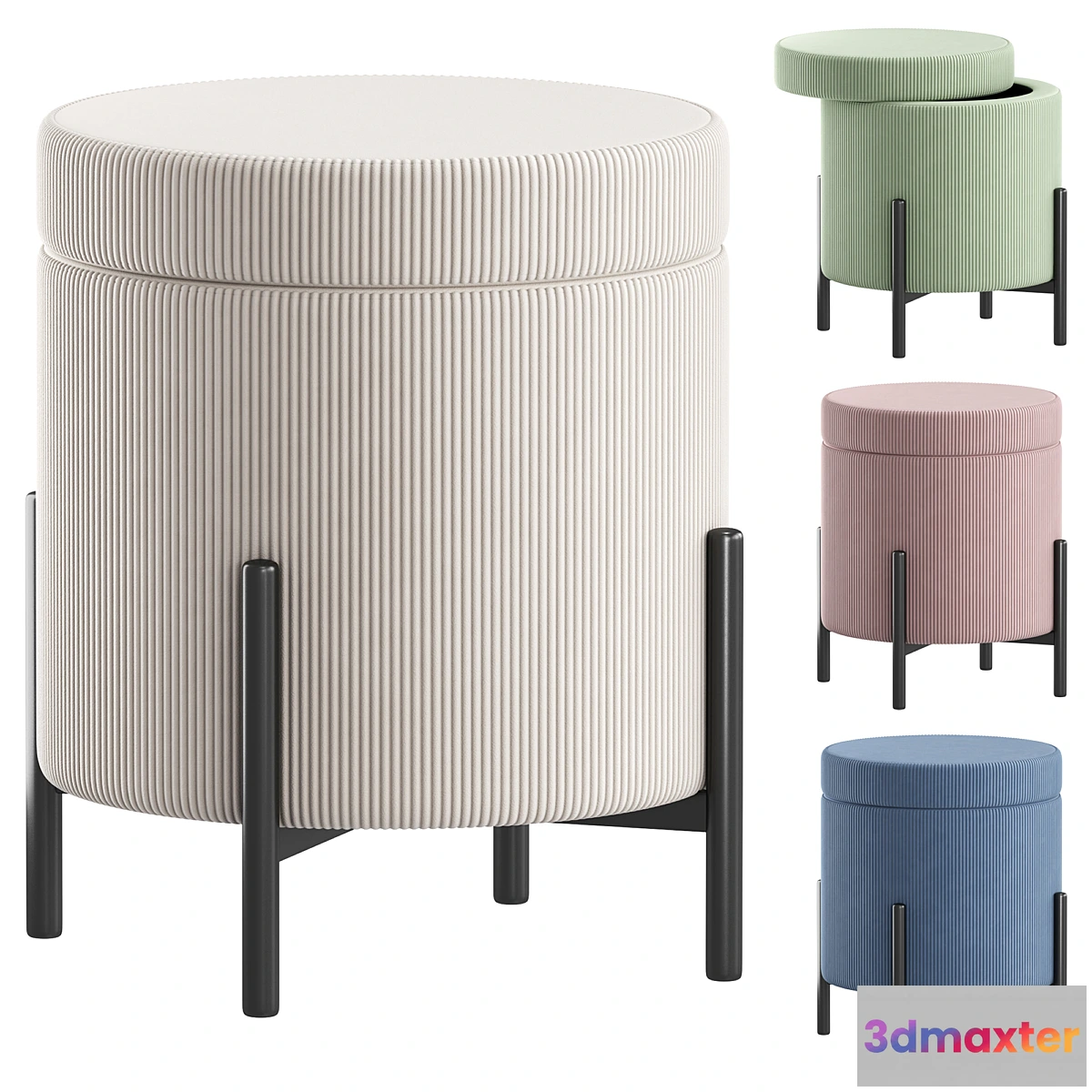1442750 - Pouf Dali StoolGroup 3D Max