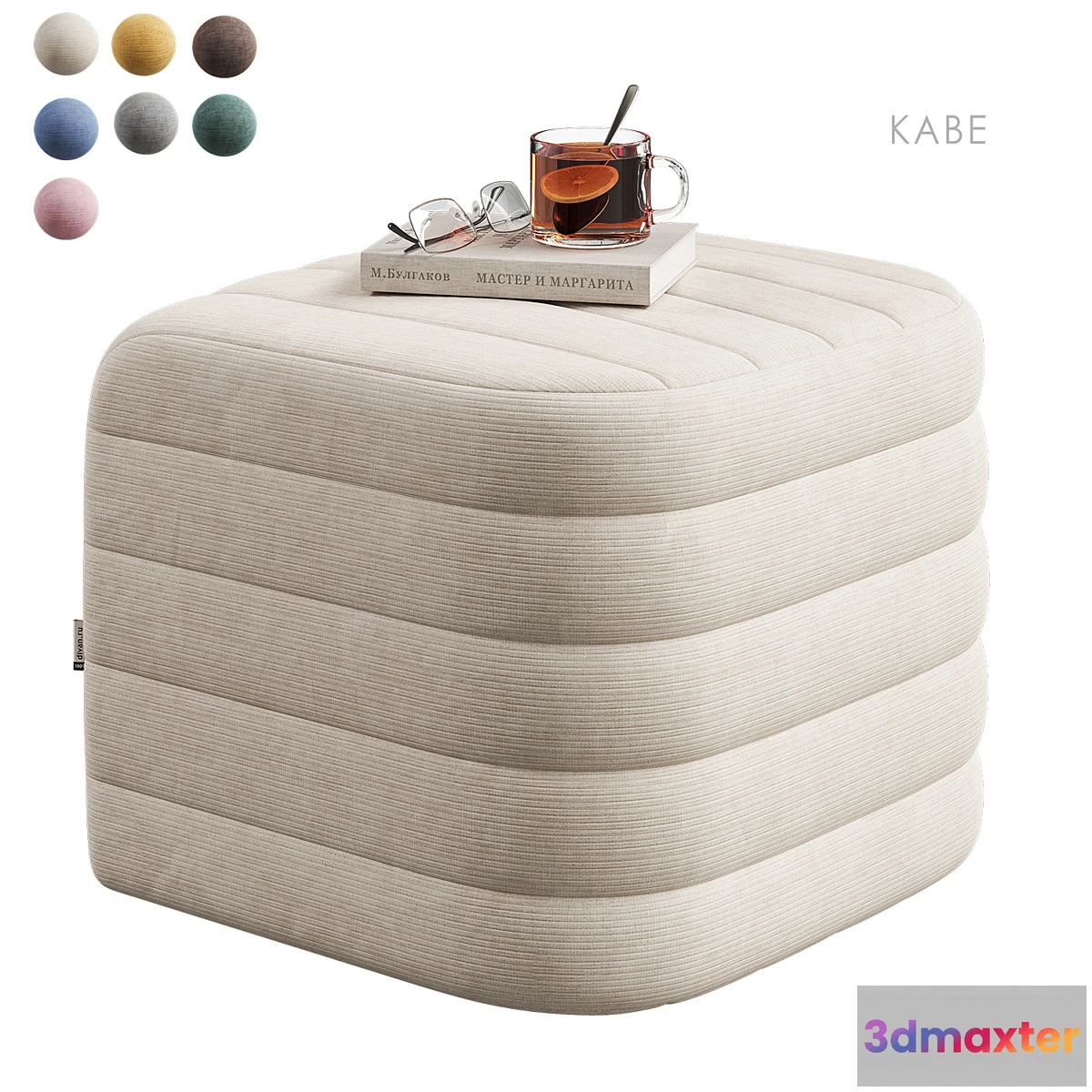 1445640 - Kaveh pouf Divan.ru 3D Max